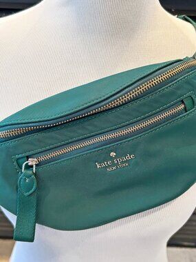 Kate Spade Chelsea Nylon Belt Bag Fanny Pack: Deep Jade